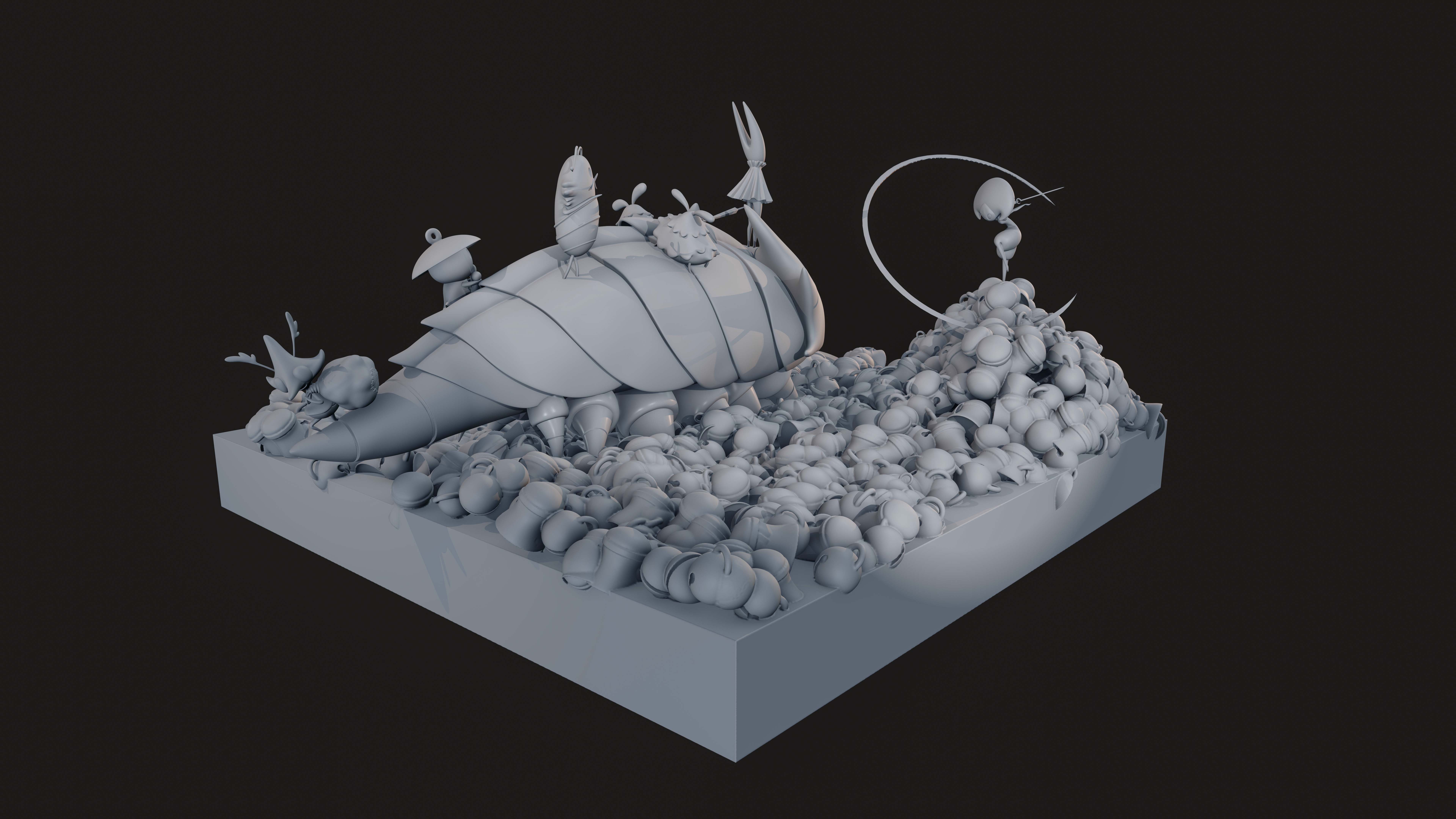 Hollow Knight Silksong Composition